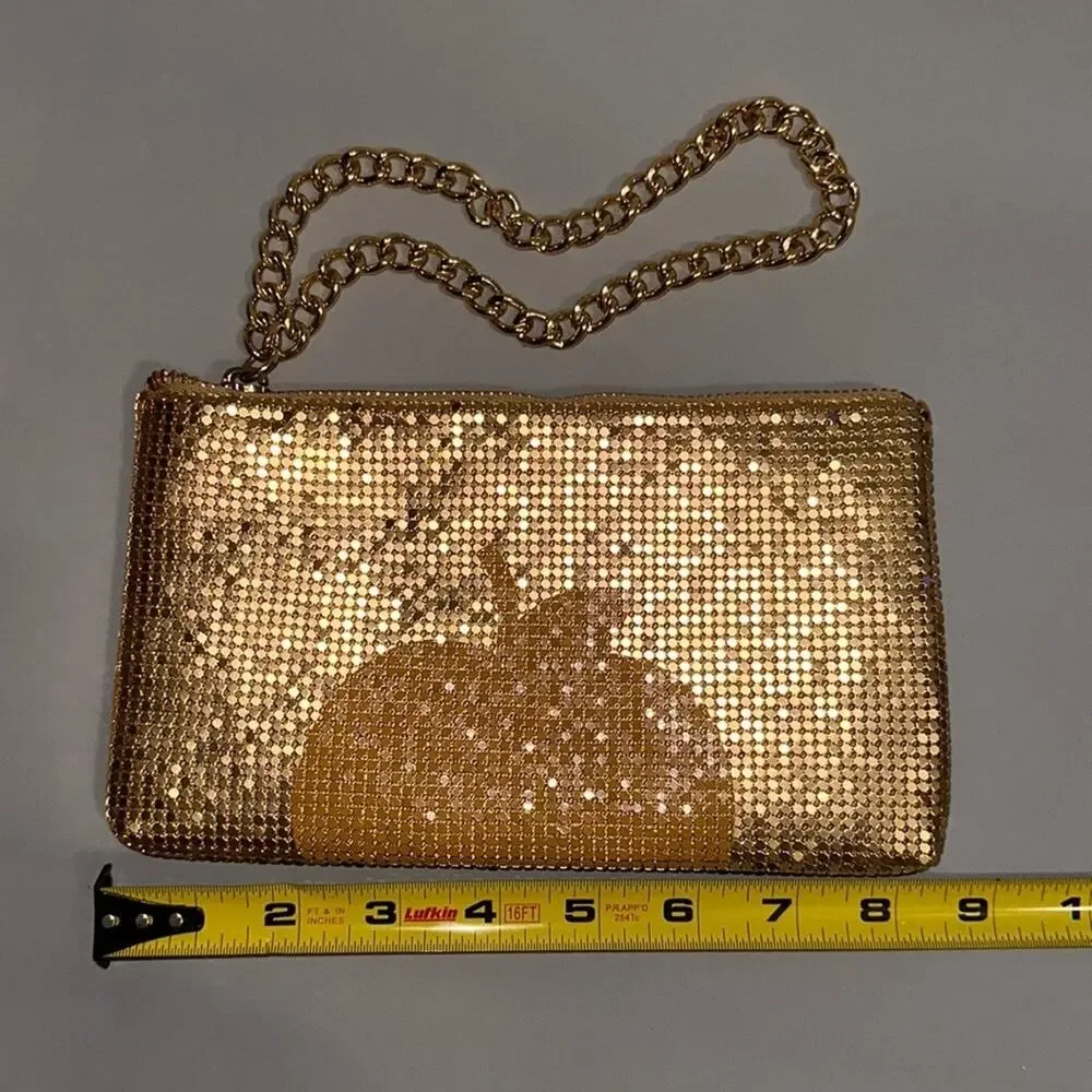 Gorgeous DKNY Golden Apple Clutch